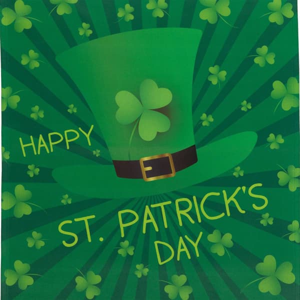 Northlight Seasonal Leprechaun Hat St. Patrick''s Day Garden Flag
