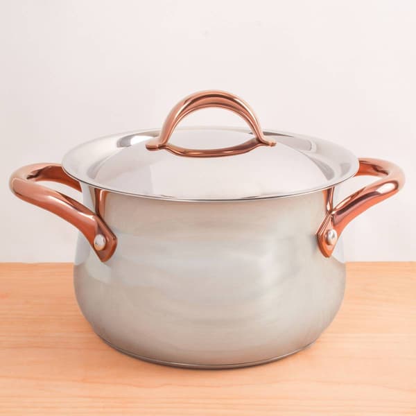 BergHOFF Ouro 18/10 Stainless Steel 8in. Stockpot w/ Lid