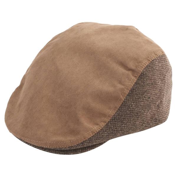 Mens DHC Faux Suede Ivy Hat - image 