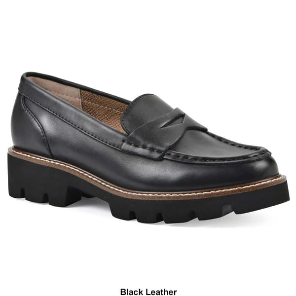 Womens White Mountain Gunner Loafers