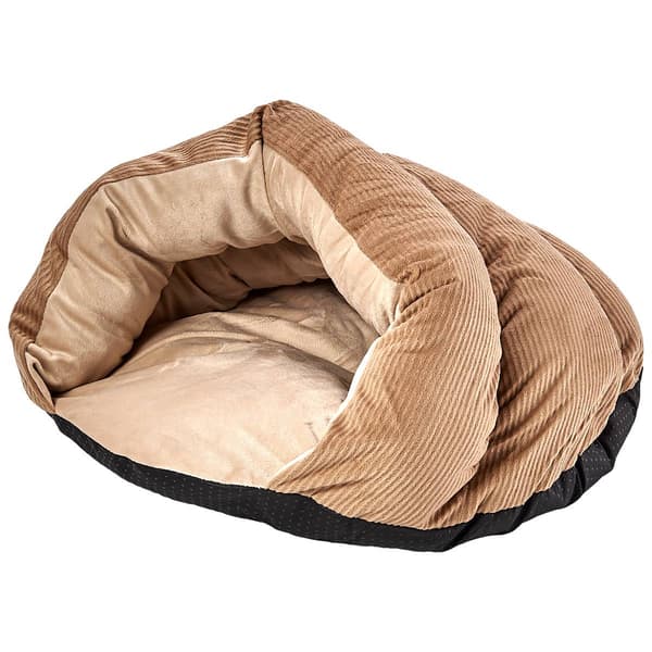 Comfortable Pet Corduroy Cat Bed - image 