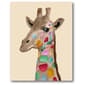 Courtside Market Multicolored Giraffe Canvas Art - image 1