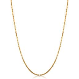 Gold Classics(tm) 14kt. Gold Filled 18in. Round Box Necklace
