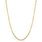 Gold Classics(tm) 14kt. Gold Filled 18in. Round Box Necklace - image 1