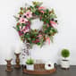 Northlight Seasonal Artificial Succulent & Fern Spring Wreath - image 3