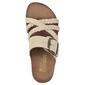 Womens White Mountain Healing Footbed Slide Sandals - image 4