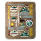 Shavel Home Products Hi Pile Camping Oversized Throw - image 1
