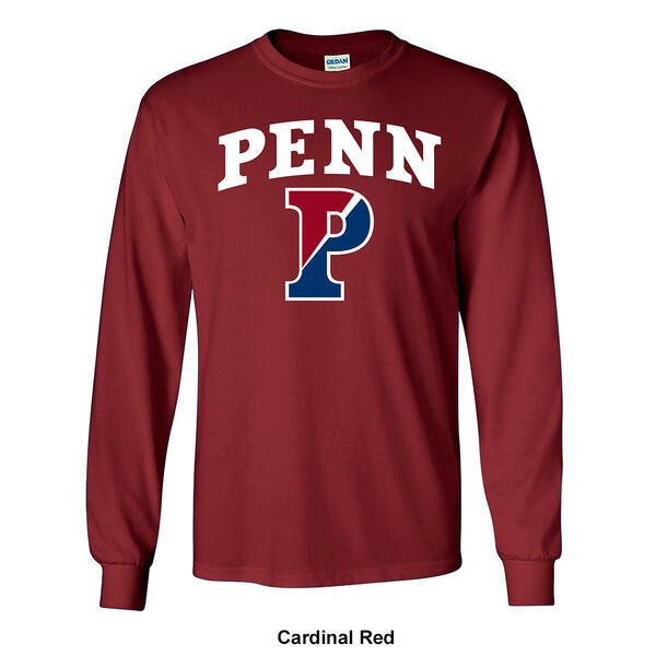 Mens University of Penn Pride Mascot Long Sleeve Tee