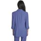 Plus Size Calvin Klein Solid Roll Tab Sleeve Open Front Blazer - image 2