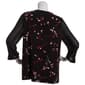 Plus Size Kasper Long Sleeve Banded Cuff Floral Blouse - image 2
