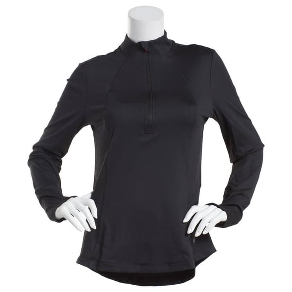 Spyder Chemise Première Couche Col T Femme - Noir