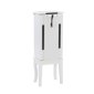Linon Home Decor Jasmine White Jewelry Armoire - image 4