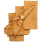 Willow & Hem Raised Leaves Jacquard Napkin Set - Set of 4 - image 1