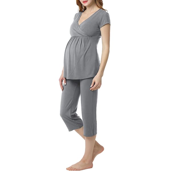 Womens Glow & Grow&#174; Maternity Nursing Pajama Set