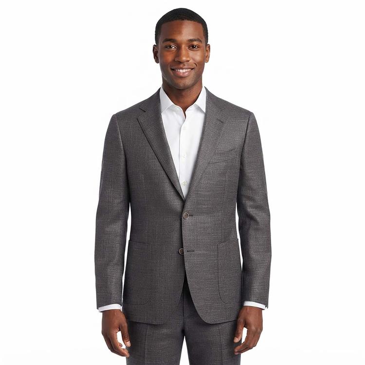 Mens Nautica(R) Textured Weave Sport Coat - Grey