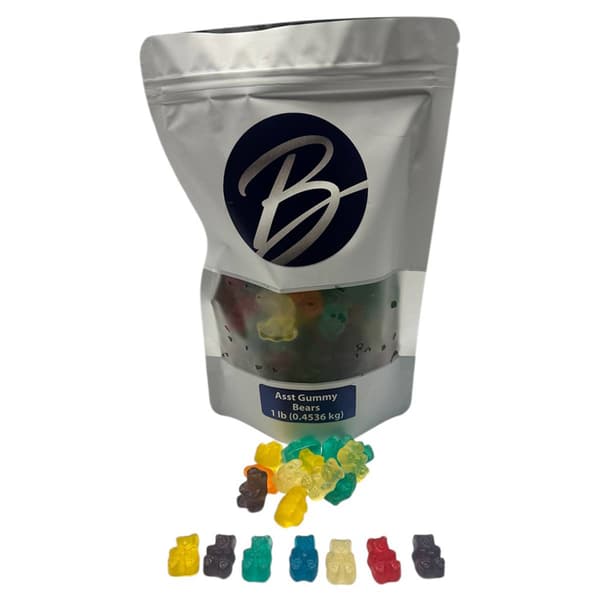 Boscov''s 16oz.  Assorted Flavored Gummy Bears - image 