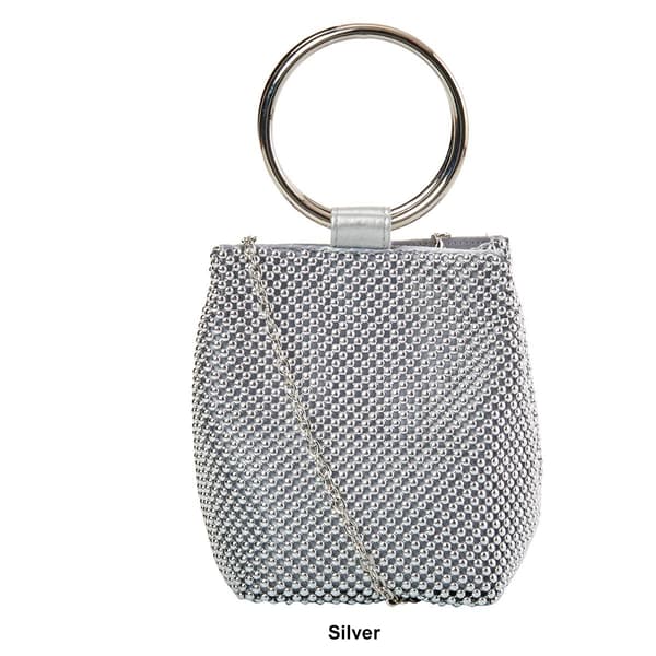 Jessica McClintock Gwen Ball Mesh Ring Pouch