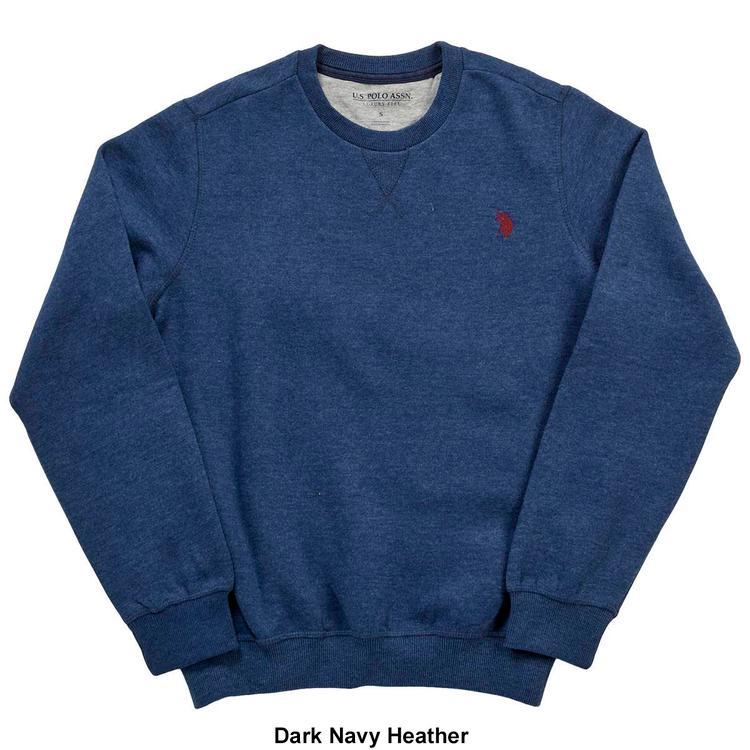 Mens U.S. Polo Assn.® Fleece Crew Neck Shirt