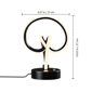 Infibrite 11in. Abstract Art LED Table Lamp - image 7