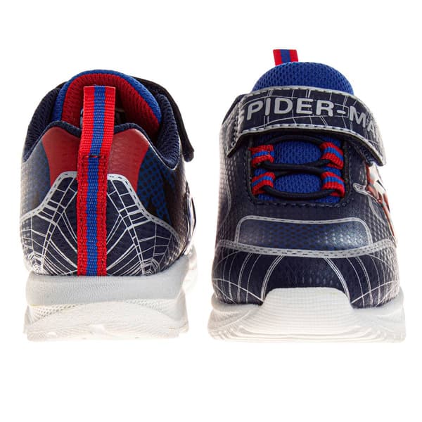 Little Boys Marvel Spider-Man Light-Up Athletic Sneakers