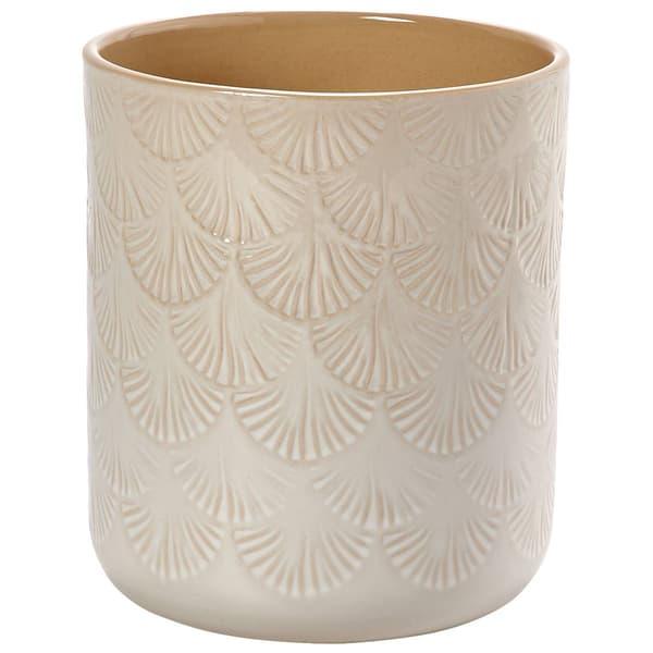 Home Essentials Round Palm Embossed Utensil Crock - image 