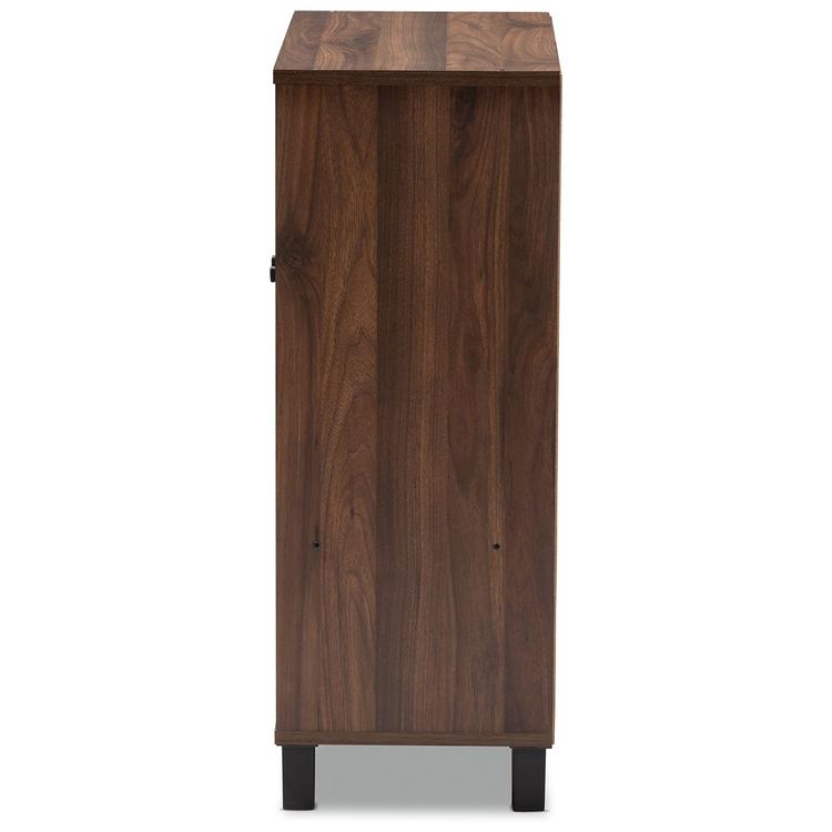 Baxton Studio 2 Door Wood Entryway Shoe Storage Cabinet