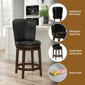 HH2 Home Victoria Swivel Counter Height Stool - image 10
