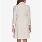 Womens Tommy Hilfiger Long Sleeve Boucle Fit & Flare Dress - image 3