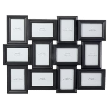 12 4x6 Collage Frame, Collage Picture Frame, Opening Frame, White