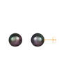 Splendid Pearls 14kt. Gold 10mm Round Pearl Stud Earrings - image 1