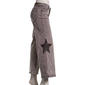 Juniors No Comment Star Studded Mid Rise Wide Leg Jeans - image 4