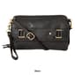 Womens Bueno Buckle Flap Elephant Pebble Wallet On a String - image 6