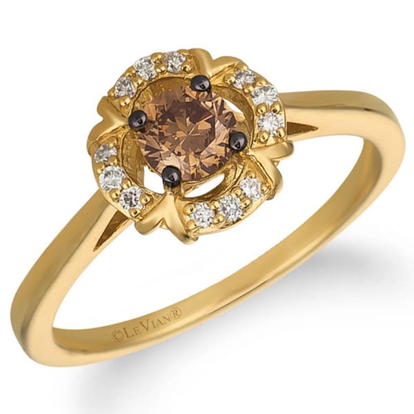 Le Vian(R) Chocolate Diamonds(R) Vanilla Diamonds(R) Ring - image 