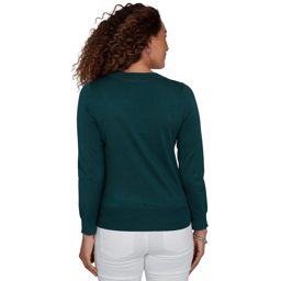 Petite Emaline Special Items Long Sleeve Button Detail Sweater