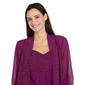 Womens R&M Richards Long Sleeve Bead Jacket Dress - image 5