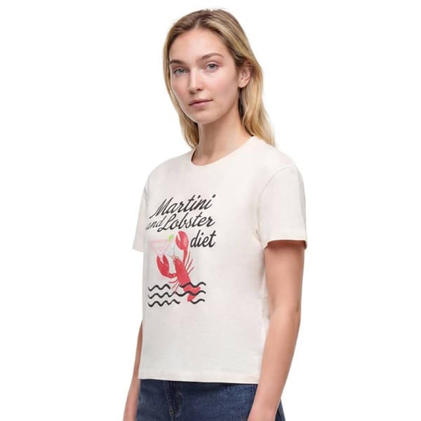 Womens Wildfox Lobster Diet Jamie Tee