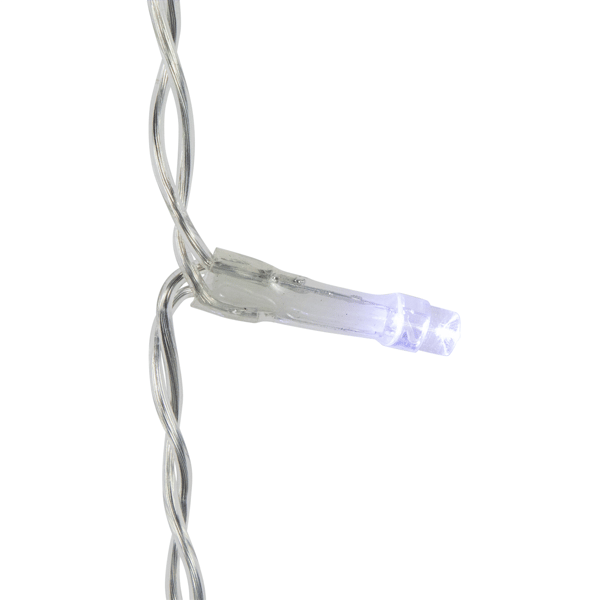Northlight 29ft. Pure White LED Ice Pillars Christmas Light Set