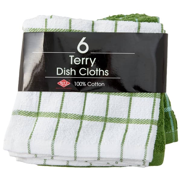 Ritz 6pk. Terry Dishcloths - image 