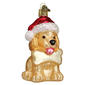 Old World Christmas Jolly Pup Glass Ornament - image 2