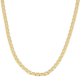 Gold Classics&#40;tm&#41; 10kt. Gold Marine Link Necklace