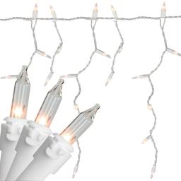 Northlight Seasonal 150 Clear Mini Icicle Christmas Lights