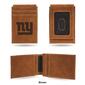 Mens NFL New York Giants Faux Leather Front Pocket Wallet - image 3