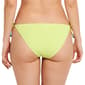 Juniors California Sunshine Crinkle Side Tie Bikini Swim Bottoms - image 3