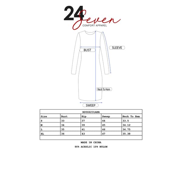Womens 24/7 Comfort Apparel Abstract Sleeveless A-Line Dress