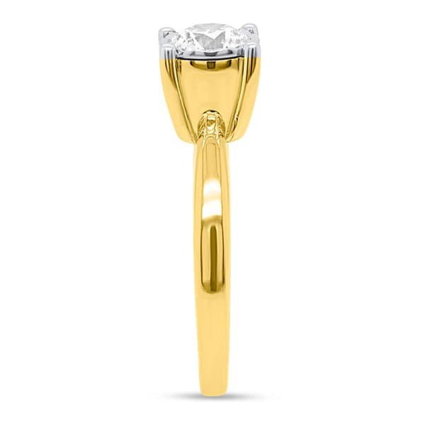 Nova Star® Yellow Gold 1ctw. Lab Grown Diamond Solitaire Ring