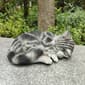 Hi-Line Gift Enchanting Black Sleeping Kitten Garden Statue - image 5