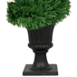 Northlight 5.5ft. Real Touch™ Pre-Lit Cedar Spiral Topiary Tree - image 3