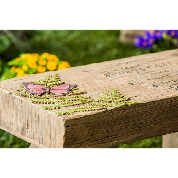 Evergreen Those We Love Memorial Bench