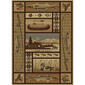 Tayse Nature Lodge Retreat Area Rug - Beige - image 1