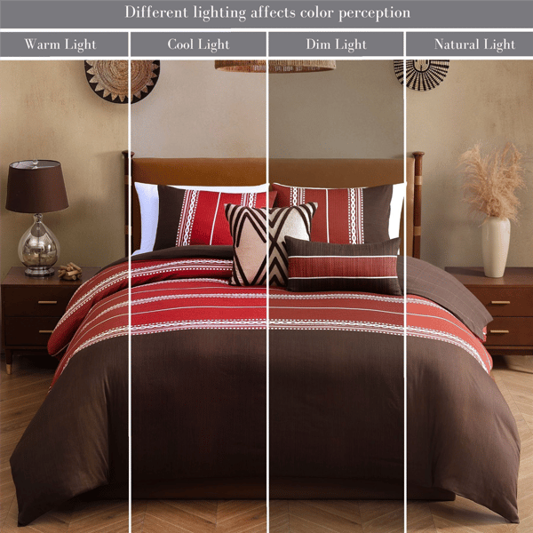 Bebejan® Terra Spice Sateen 5pc. Reversible Comforter Set